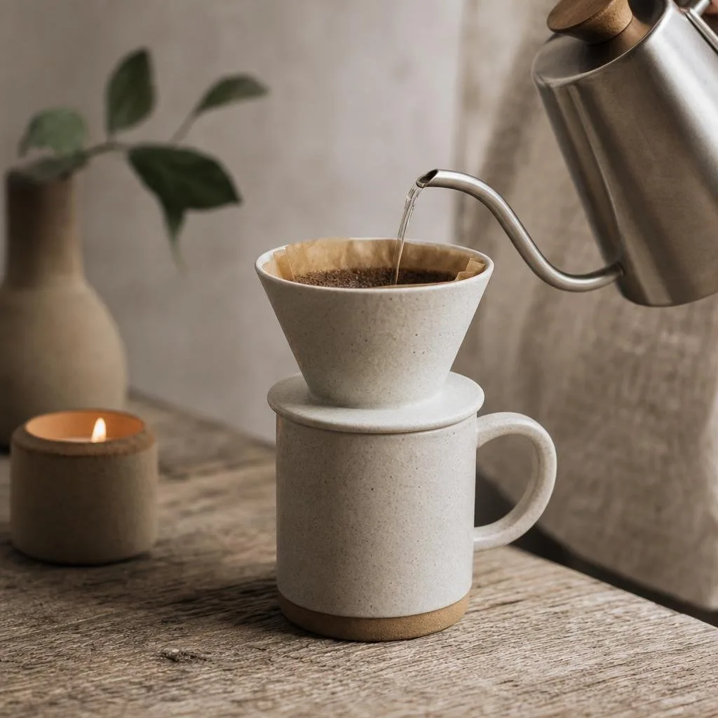 Ceramic Pour-Over Coffee Set